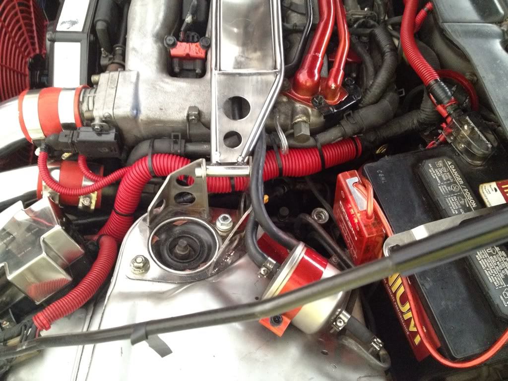 Lovenpain's Project 7 Engine BayWire Loom & plenum paint Nissan